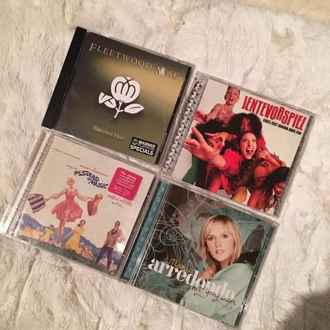 CD-R: FleetwoodMac, Jentevorspiel, Sound of Music, Maria Arredondo