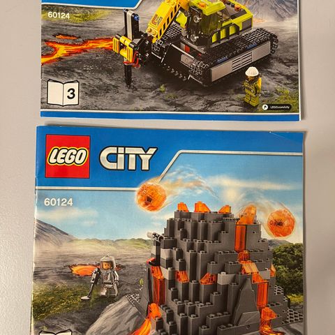 Lego 60124 Vulkanforskernes base
