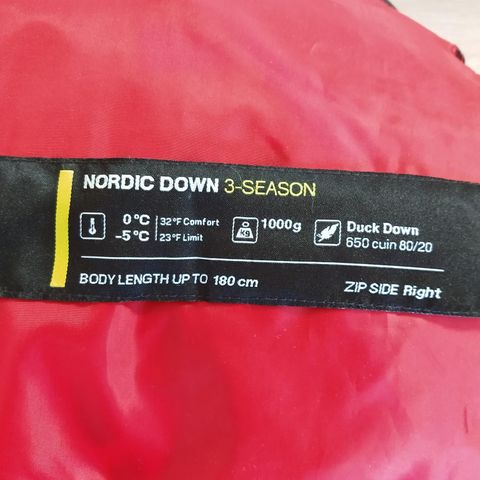 Mammut Nordic Down 3-season sovepose
