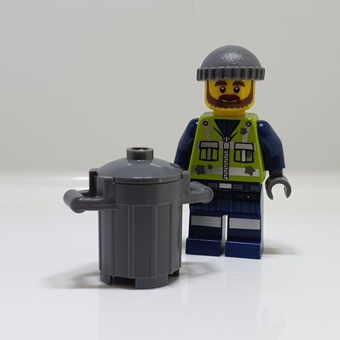 LEGO Garbage Man Grant | The LEGO Movie (tlm050)