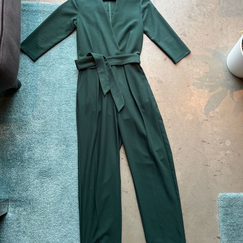 Closet jumpsuite grønn str. UK 10 (Xs-S)