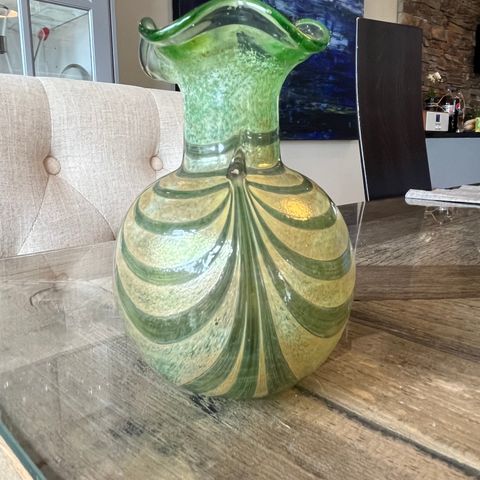 Vintage vase grønn