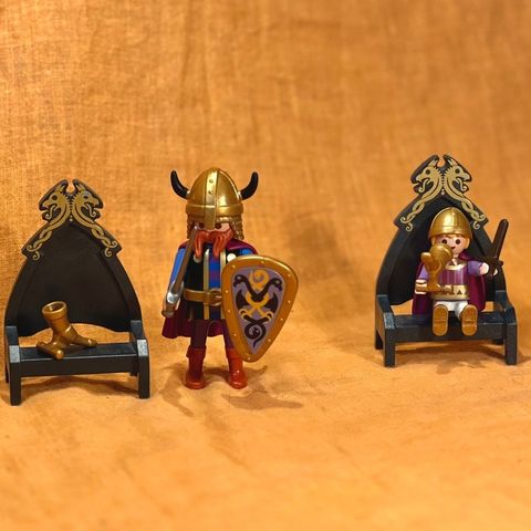Playmobil 3154 (2stk.) - Norse King and Prince / fra 2002