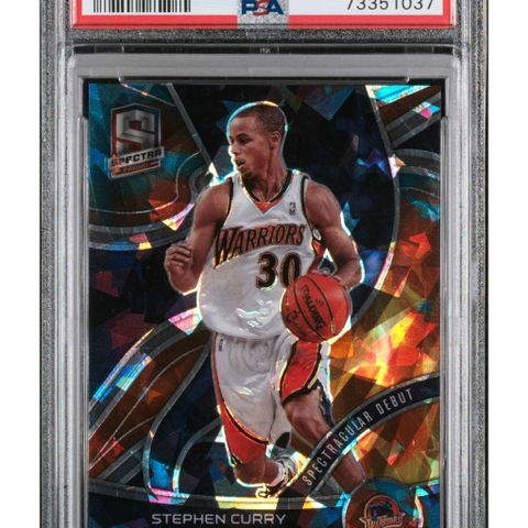 2021-22 Panini Spectra STEPHEN CURRY #160 Astral Parallel /35 SSP PSA 9 MINT NBA