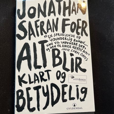 Bok - Jonatan Safran Foer