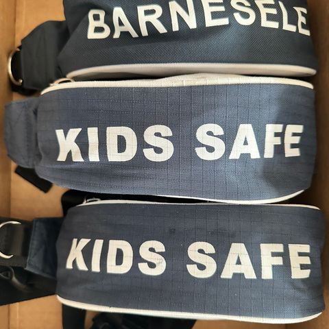 Slalåm sele for barn Kidssafe Barnesele