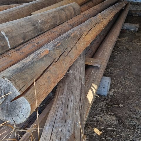 Tømmerstokker av gran ca 100 lm