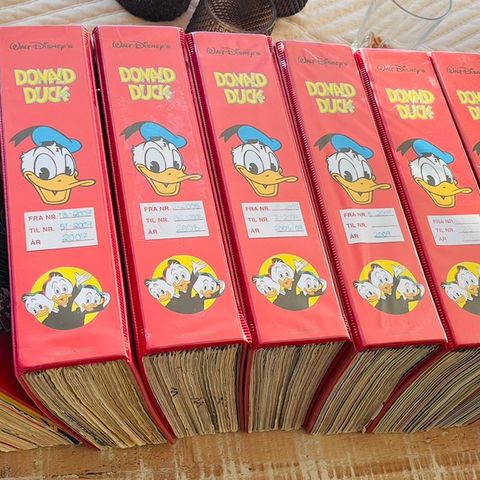 Stor Donald Duck samling 2004-2012 + masse pocket og blader