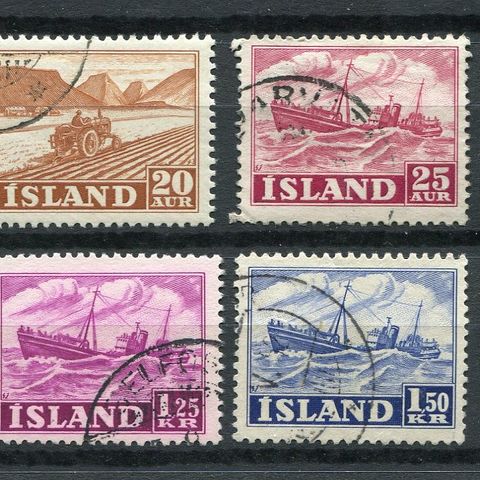 Island Stemplet AFA 264-71+276-7+297-8