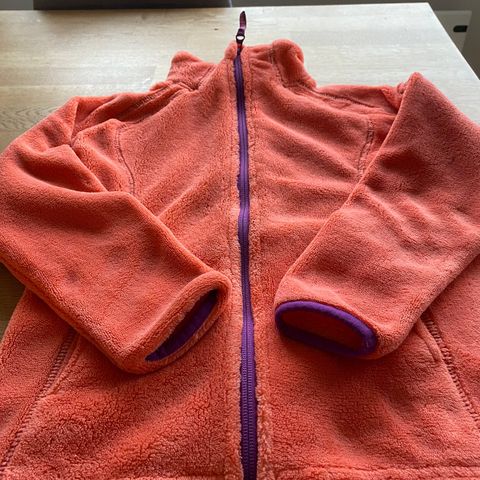 Fleece jakke str 122