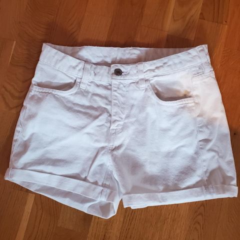 Hvit Denim shorts