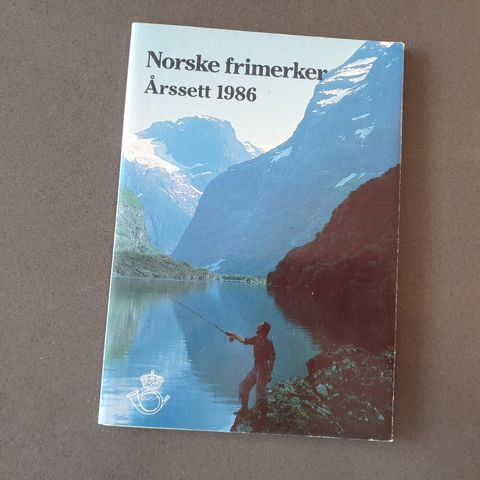 Årssett frimerker 1986