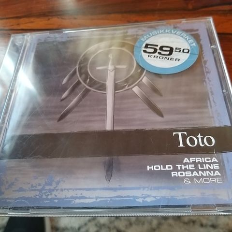 Selger bort Toto Greatest Hits CD