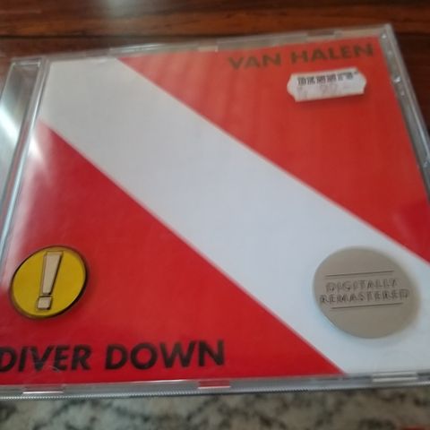Selger bort Van Halen Diver Down CD