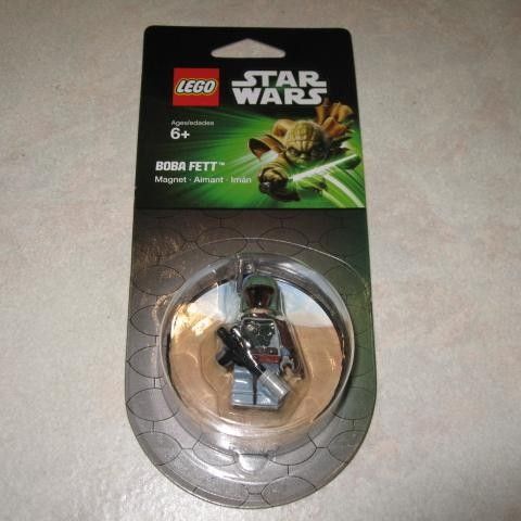 Ny Lego Star Wars Boba Fett magnet - uåpnet