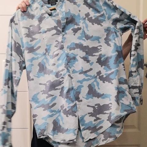 Zara Man Camo Shirt