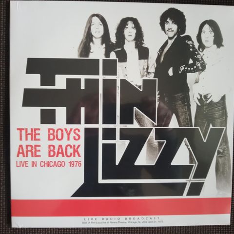 Thin Lizzy The Boys are Back Live in Chicago 1976