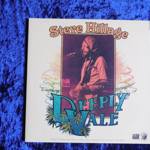 STEVE HILLAGE - NUMMERERT OG SJELDEN DEEPLY VALE - LIVE 1978 - JOHNNYROCK