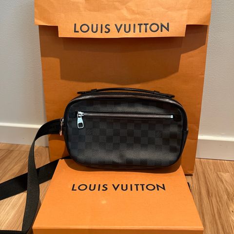 Louis Vuitton Damier Skulder bag sort/grå