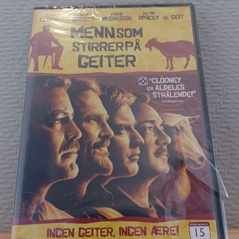 Menn som stirrer på geiter - Komedie / Krig og politikk (DVD) –  3 filmer for 2