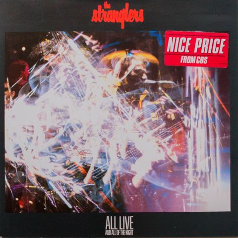 LP The Stranglers - All Live And All Of The Night 1988 UK