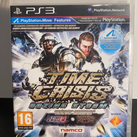 Time Crisis Razing Storm til Ps3