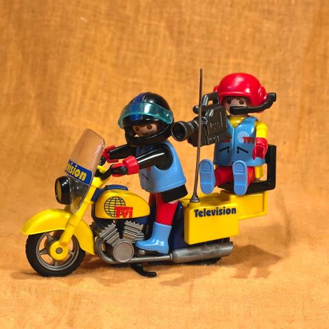 Playmobil 3847 - Mobile News Crew / fra 1995