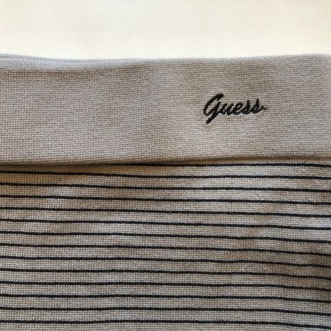 GUESS skjørt, gråbeige, str. S, NY