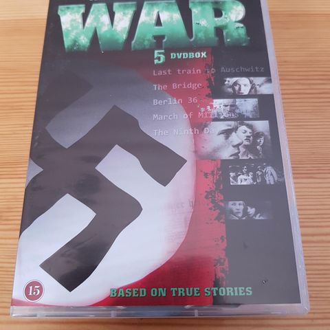 War 5 dvdbox Basert på sann historie.