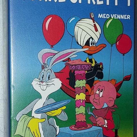 VHS SMALL BOX.SNURRE SPRETT MED VENNER 1.