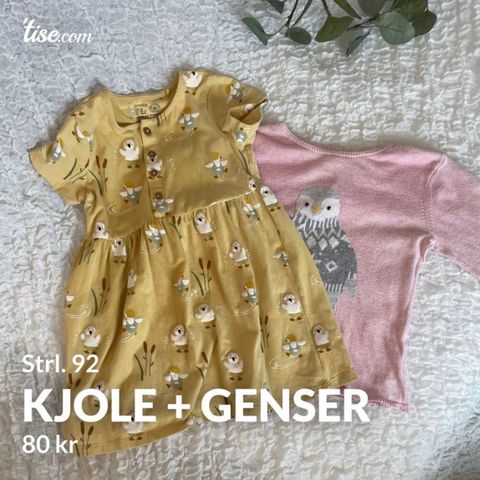 Kjole+ genser