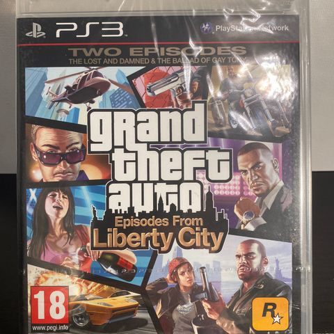 Grand Theft Auto Episodes From Liberty City (Nytt) til Ps3