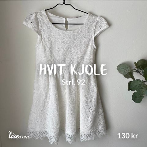 Hvit kjole, 92