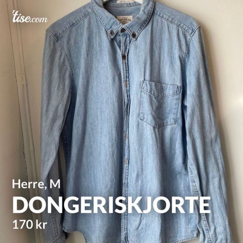 Dongeriskjorte