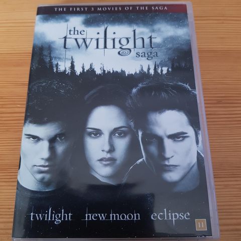 The Twilight saga. De 3 første filmene