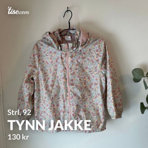 Tynn vårjakke