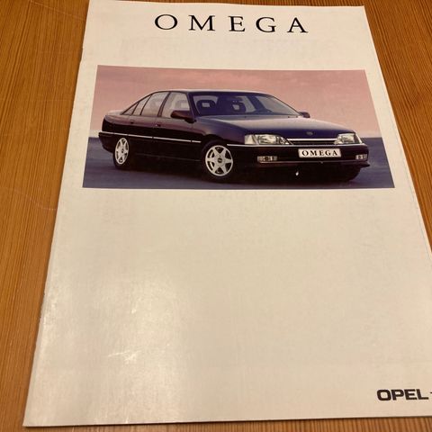 BILBROSJYRE - OPEL OMEGA - 1992