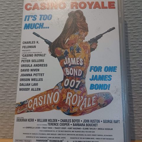 The Peter Sellers Collection Casino Royale (1967)  VHS