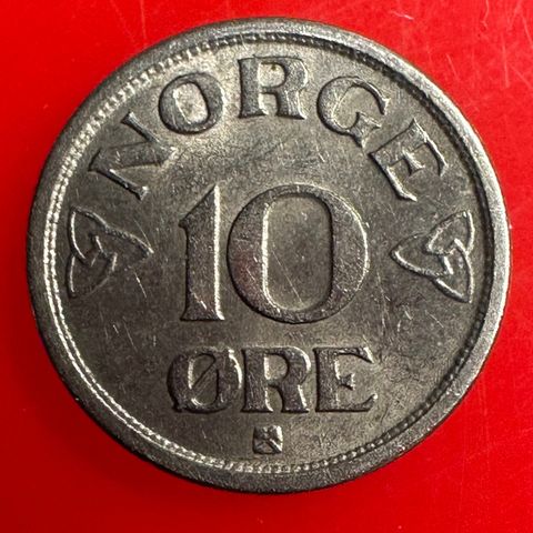 10 øre 1952 Meget Pen. (2332 Å)