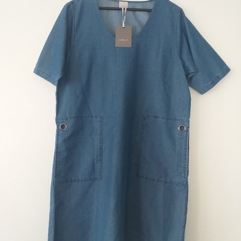 New Carla F. denim dress, size 44