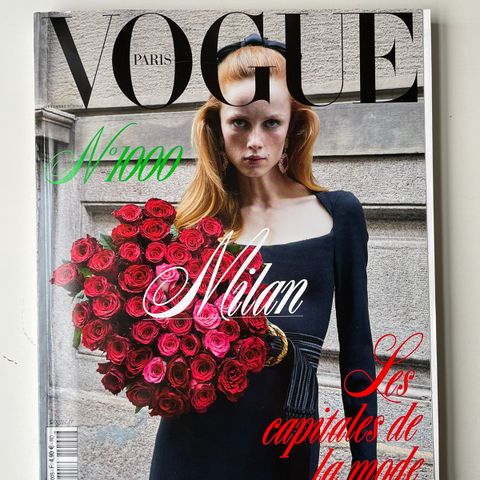 Vogue Paris utgave #1000