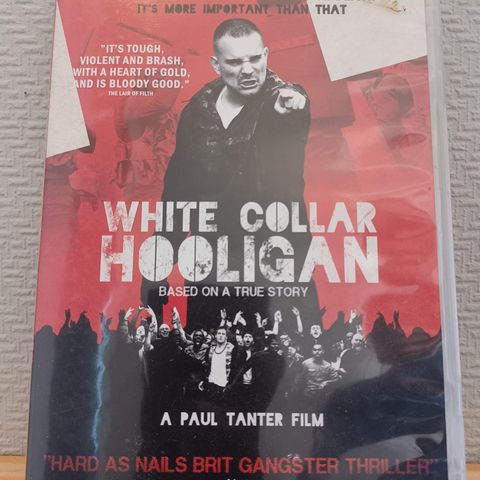 White Collar Hooligan - Thriller / Krim (DVD) –  3 filmer for 2