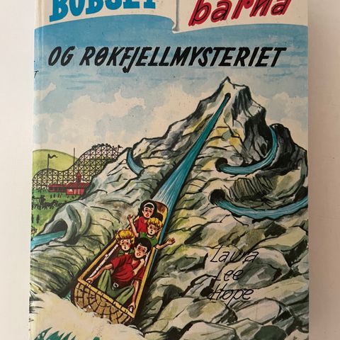 Bobsey barna og rødfjellmysteriet. Mysteriet trykket i 1978.