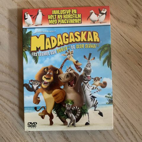 Uåpnede DVD’er: Madagaskar, Lolita, Sabeltann, MadMen mm