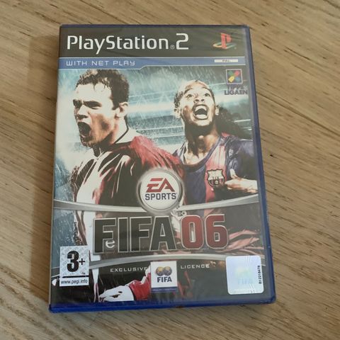 Uåpnet spill til PS2; FIFA06