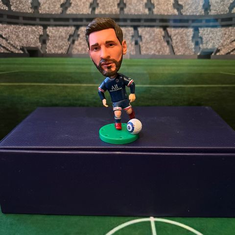 Fotballfigur Messi i PSG drakt