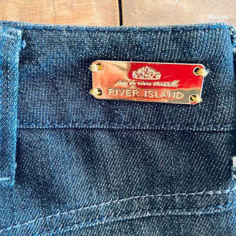 RIVER ISLAND denim bukser, UK size 10R(str.36)