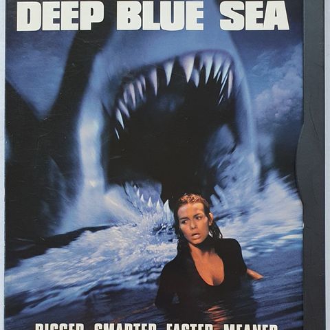 DVD "Deep Blue Sea" 1999 💥 Kjøp 4for100,-