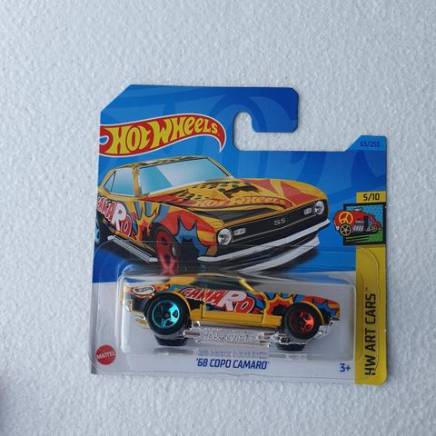 Hot Wheels Copo Camaro 68 mod