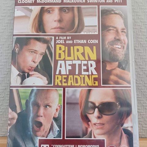 Burn After Reading - Komedie / Drama (DVD) –  3 filmer for 2